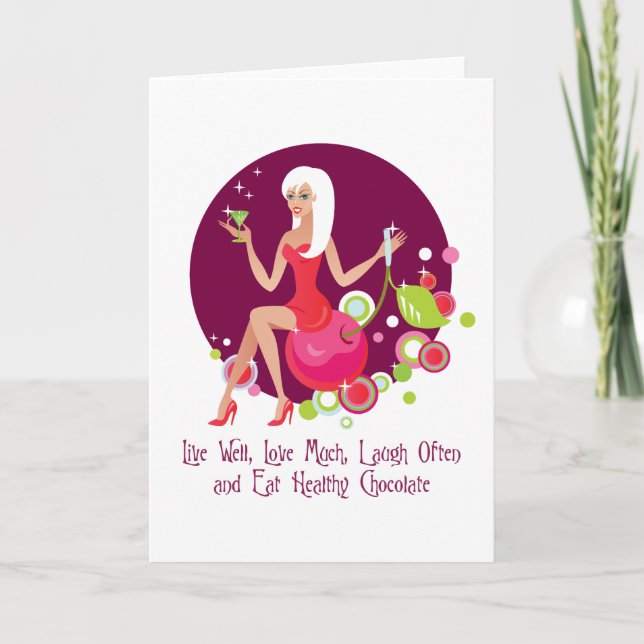 Live Well, Love Much Card (Front)