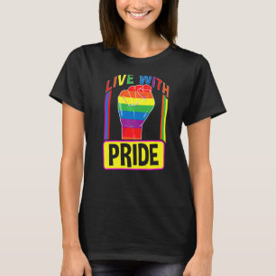 Live With Pride Men Women Kids Graphic T-Shirt