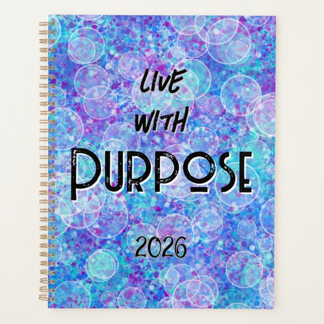 Live with Purpose 2026 Planner (Front)