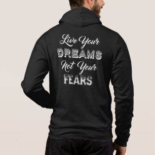 Live Your Dreams custom name Hoodie