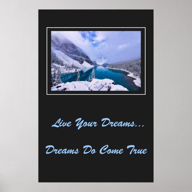 Live Your Dreams Poster (Front)
