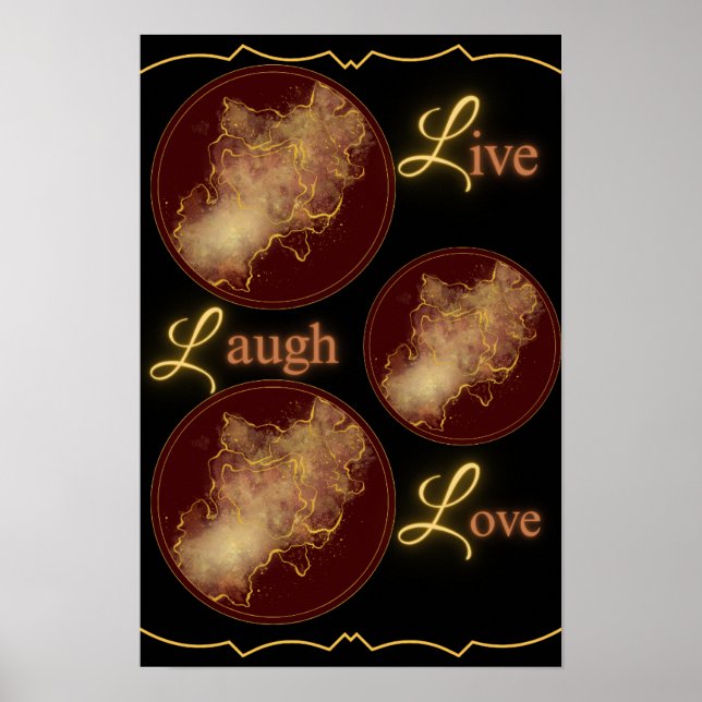 Live Your Life Poster (Front)