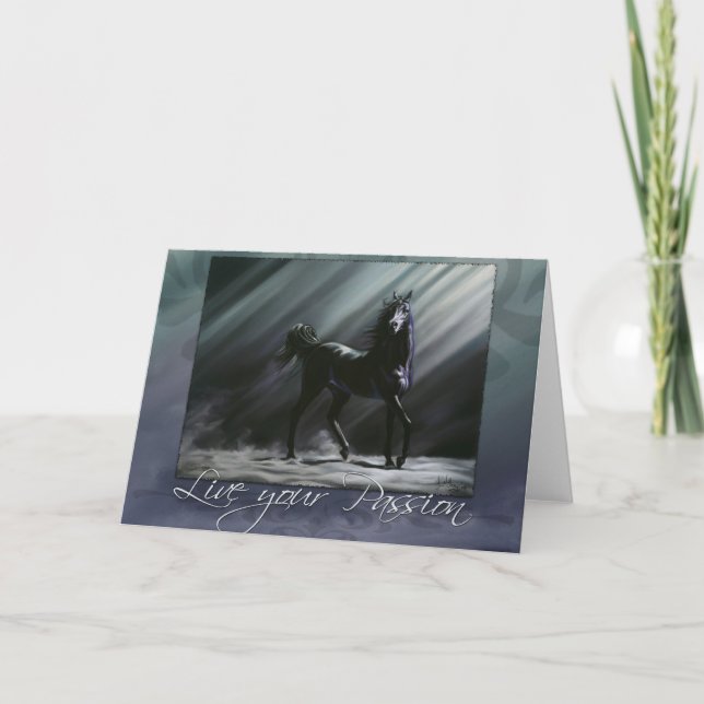 Live your Passion Card (Front)