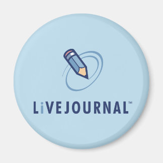 LiveJournal Logo Vertical Magnet