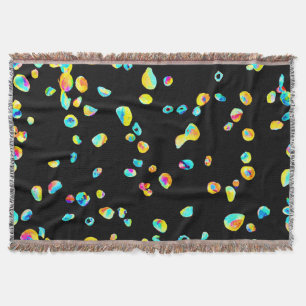 Lively Colour Pattern Throw Blanket