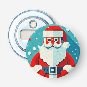 lively Santa Claus Bottle Opener