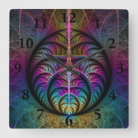 Lively Structures Colourful Abstract Fractal Art