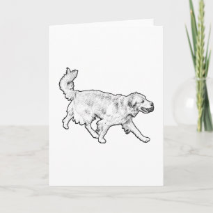 Lively Trail Scene Card