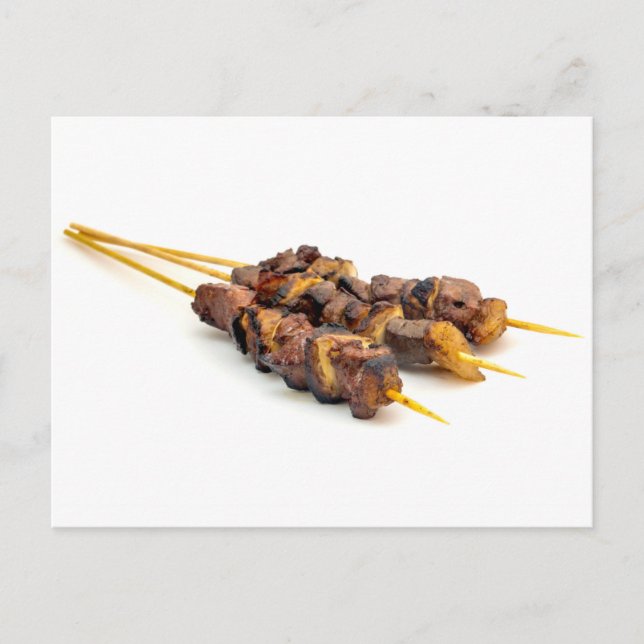 Liver Arrosticini Postcard (Front)