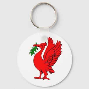 Liver bird key ring