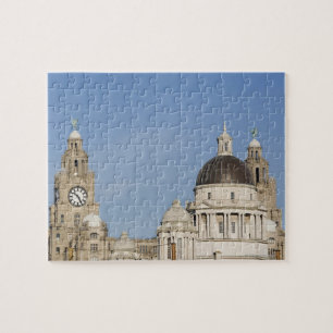 Liver Building, Liverpool, England Jigsaw Puzzle