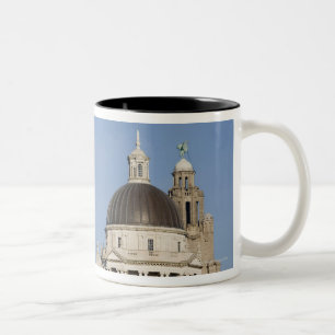 Liver Building, Liverpool, England Two-Tone Coffee Mug