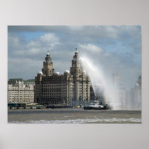 Liver Building Liverpool Poster
