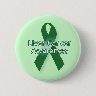 Liver Cancer Awareness 6 Cm Round Badge