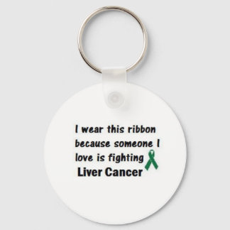 Liver Cancer Key Ring