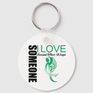 Liver Cancer Someone I Love Earned Their Wings Key Ring