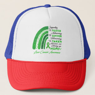 Liver Cancer Warrior Supporting Fighter Trucker Hat
