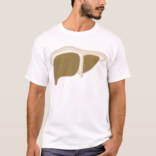 liver image T-Shirt (Front)