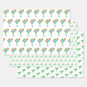 Liver Transplant Colorful  Wrapping Paper Sheet