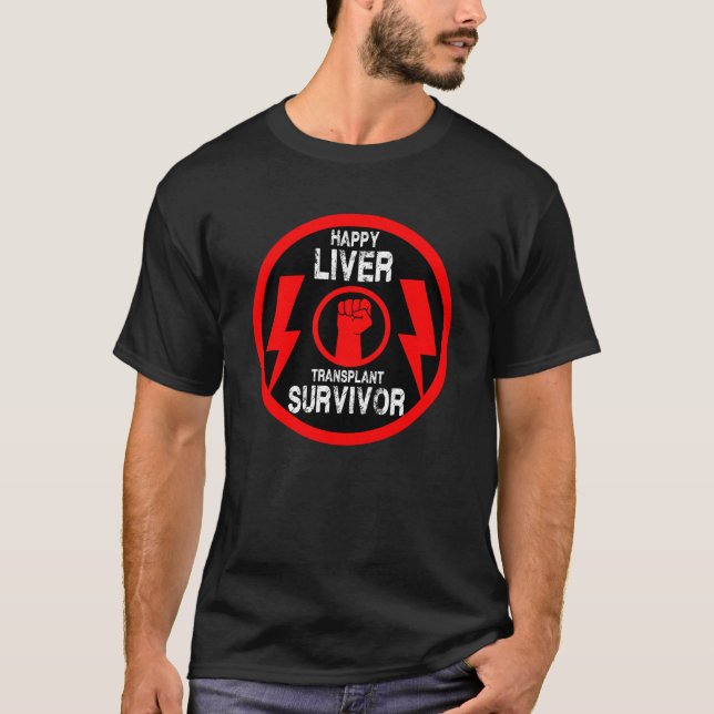 Liver Transplant Survivor T-Shirt (Front)