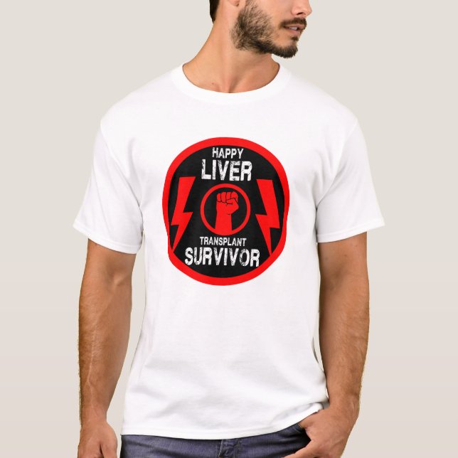 Liver Transplant Survivor T-Shirt (Front)