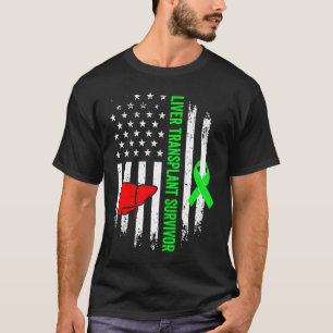 Liver Transplant Survivor Warrior Organ Recipient T-Shirt
