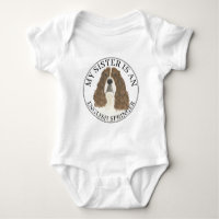 Liver & White English Springer Spaniel Big Sister