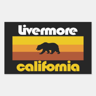Livermore,California Rectangular Sticker
