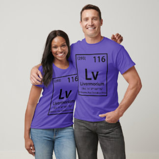 Livermorium Element (black) T-Shirt