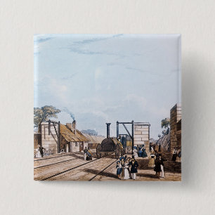 Liverpool and Manchester Railway: 15 Cm Square Badge