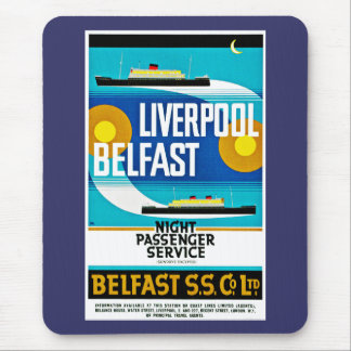 Liverpool - Belfast Ferry Mouse Pad