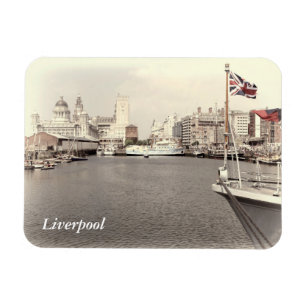 Liverpool by the docks magnet