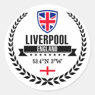 Liverpool Classic Round Sticker