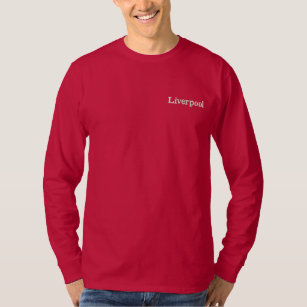 Liverpool Embroidered Long Sleeve T-Shirt