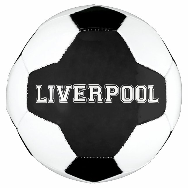Liverpool England Soccer Ball (Front)