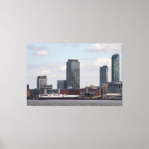 Liverpool Mersey Ferry Dock Canvas Print