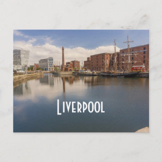 Liverpool Salthouse Dock Merseyside Travel Photo Postcard