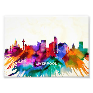 Liverpool Skyline Photo Print