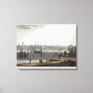 Liverpool, taken from the opposite side of the riv canvas print