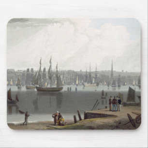 Liverpool, taken from the opposite side of the riv mouse pad