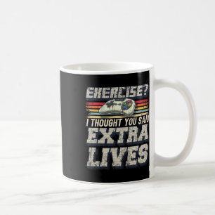 Lives Funny Video Game Controller Retro Gamer Boys Coffee Mug