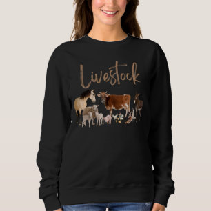 Livestock Animal Protection Animal Conservation Sweatshirt