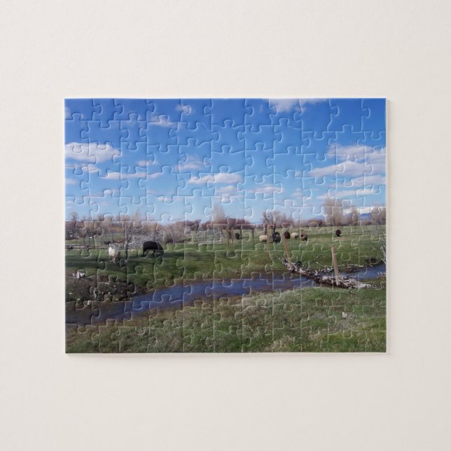 Livestock Landscape Jigsaw Puzzle (Horizontal)