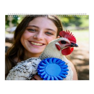 Livestock Show Poultry Photo Customize Calendar