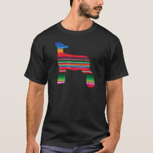 Livestock Show Serape Indian Blanket Lamb Sheep Ex T-Shirt