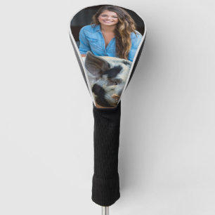 Livestock Show Swine Photo Customize Golf Head Cover