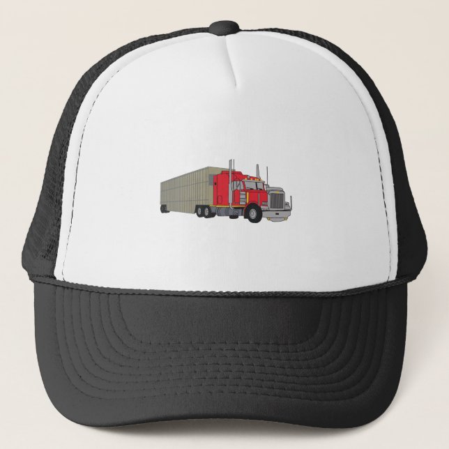 Livestock Truck Trucker Hat (Front)