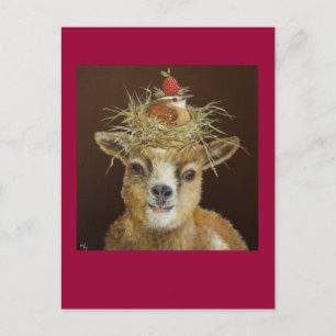 Livin' High on the Goat postcard