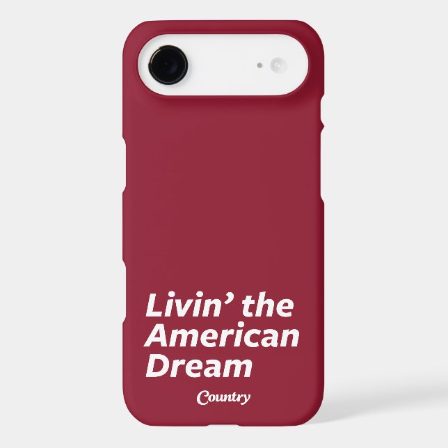 Livin' the American Dream Case-Mate iPhone Case (Back)