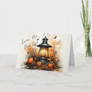 Livin' the Boo Life Halloween Birthday Card
